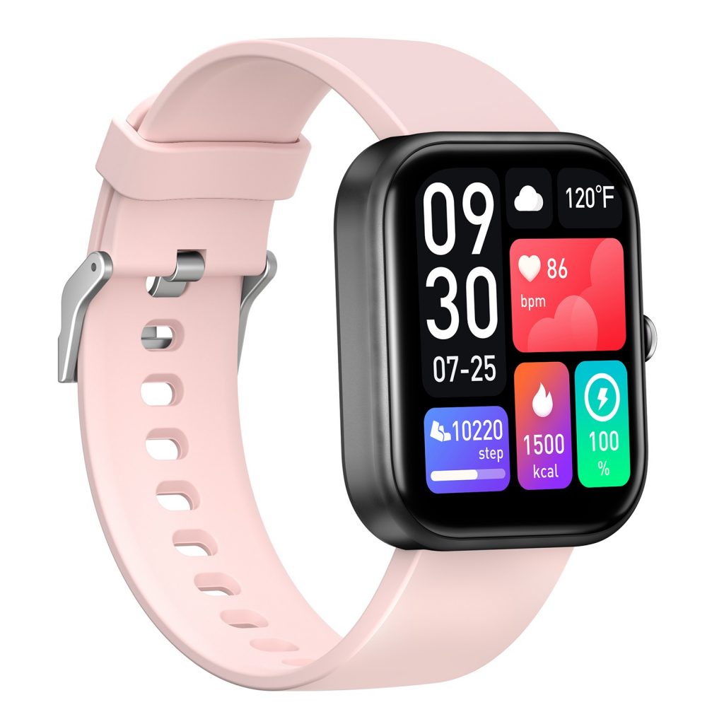 GTS5 right view - pink strap